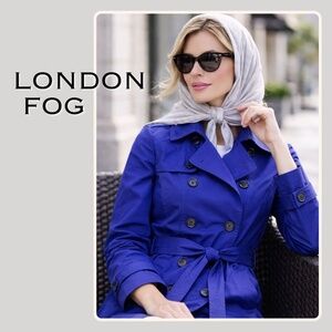 LONDON FOG | Classic Trench Coat (Size Small) Timeless. Iconic. Always relevant